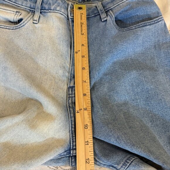 Hollister Patchwork Jeans Women's Size 3 Denim Ultra High-Rise Mom Stretch 26x31 - Picture 10 of 11